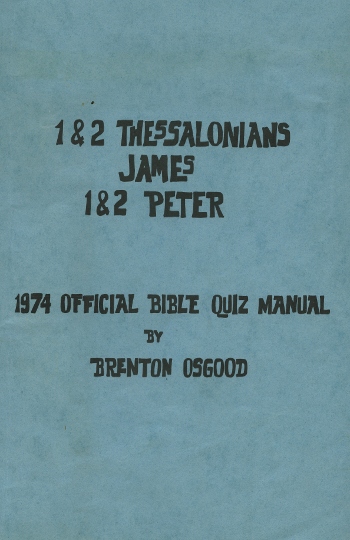 Scripture Portion Cover