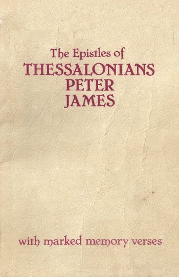 Scripture Portion Cover
