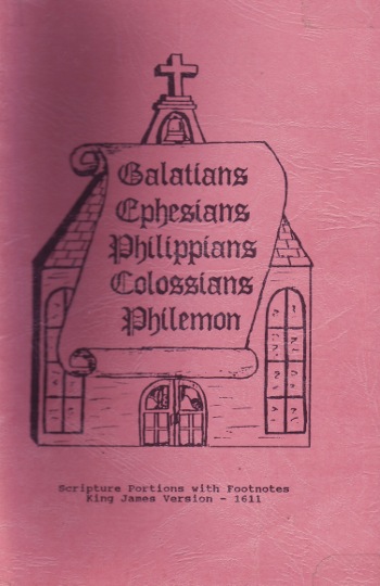 Scripture Portion Cover