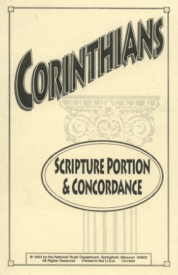 Scripture Portion Cover